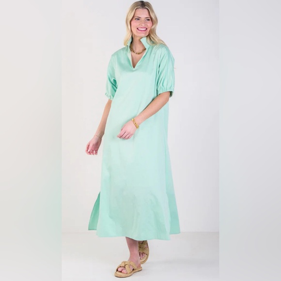 EMILY MCCARTHY- Poppy Maxi - Mist Green NWT EMILY MCCARTHY- Poppy Maxi - Mist Green NWT